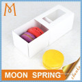 Moonspring customized cheap print paper macaron box wholesale(3 in)